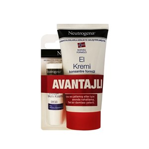 پک بالم لب و کرم مرطوب کننده نوتروژینا Neutrogena