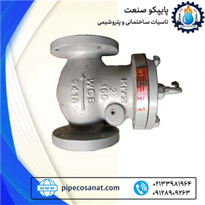 شیر یکطرفه دریچه ای فولاد WCB برند کیتز 