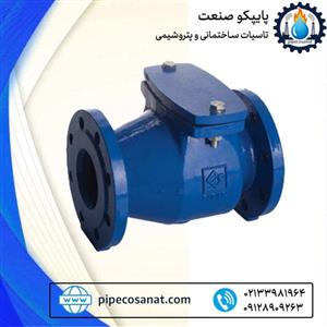 شیر یکطرفه زبانه لاستیکی PN16 F6 برند فاراب 