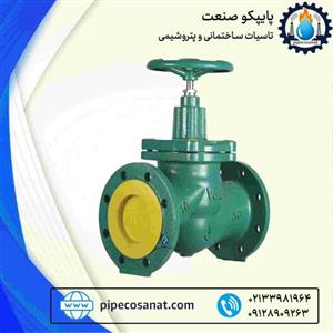 شیر فلکه سوزنی 180 / 90 درجه زبانه استیل برند وگ امید گلستان GGG40