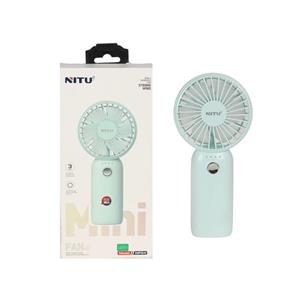 پنکه دستی قابل حمل Nitu مدل NF04 – آبی (گارانتی 18 ماه تعویض نیکان همراه)