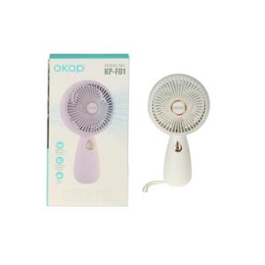 پنکه دستی قابل حمل Okop مدل KP-F01 – سفید