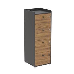 فایل چهار کشو ایستاده کرودار نیلپر مدل ODF 557 VII
