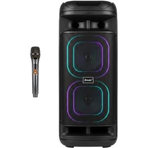 اسپیکر پارتی باکس قابل حمل به همراه میکروفن مدل Brodu BTS-2261