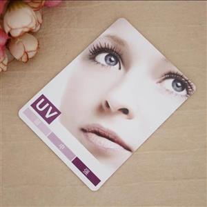 کارت تشخیص UV 5.5cm * 8.5cm شیشه دودی