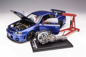 Nissan Skyline GT-R R34 Nismo (CRS) 1:18