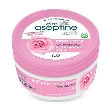 کرم مرطوب کننده آسپتین cire aseptine سری prebiyotik حاوی عصاره گل رز حجم ۳۰۰ میل