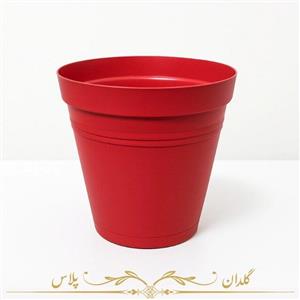 گلدان پلاستیکی گرد لئون | مدل آلمانی