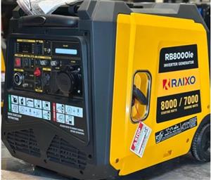 موتوربرق 8 کیلووات سایلنت سه گانه سوز راکسیو مدل RB8000ie LPG