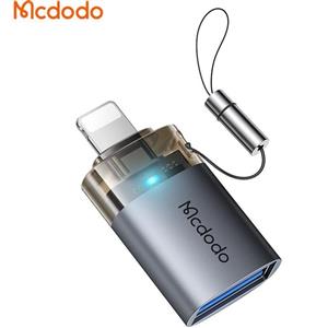 تبدیل OTG یو اس بی USB-A به لایتنینگ مک دودو مدل OT-7390