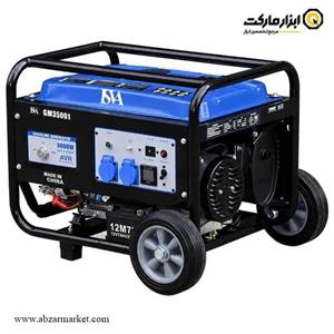 موتور برق بنزینی 3000 وات استارتی چرخدار ایسوا مدل GM-3501
