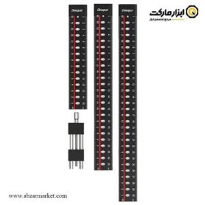 ست خط‌ کش و گونیا علامت‌گذاری داسکوا چندکاره متریک مدل 6881-1804
