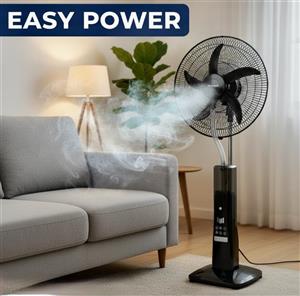 پنکه شارژی مه پاش POWER KING پنج‌ پره مدل PK-CSM1840 کنترل دار 