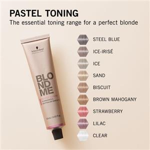 رنگ موی پاستیلی بلوند می در رنگ‌های جذاب Blond Me Toning Cream