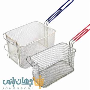 سبد سرخ کن دسته لاتکسی در دوسایز