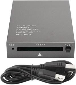 کارت خوان USB 2.0 PCMCIA، رابط USB 2.0 به کارت PC ATA، PCMCIA، کارت خوان حافظه کارت PC با پشتیبانی از 20MB-20G، اتصال و پخش آسان، تعویض سریع