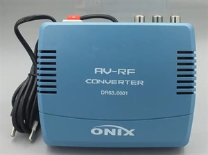 تبدیل AV به RF تک فیش تلویزیون