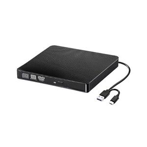 دی‌وی‌دی رایتر اکسترنال مدل 015 (Pop-Up Mobile) | کابل دوگانه Type-C و USB 3.0
