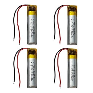 باتری لیتیومی قابل شارژ مدل OM-450835 ظرفیت 200 میلی‌آمپرساعت بسته 8 عددی 
