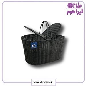سبد پیک نیک بیضی طرح بافت