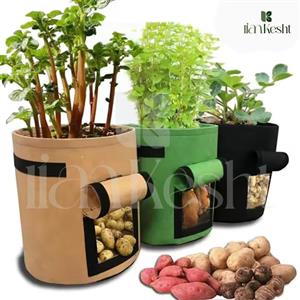 گلدان پارچه‌ای