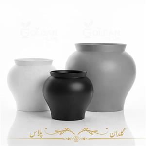 گلدان فایبرگلاس بزرگ مدل کامرون