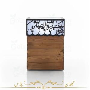 فلاورباکس مکعب چوبی فلزی طرح جدید