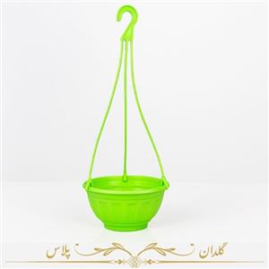 گلدان آویز پلاستیکی | مدل سقفی  رنگی