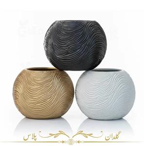 گلدان فایبرگلاس طرح میلان - 2سایز