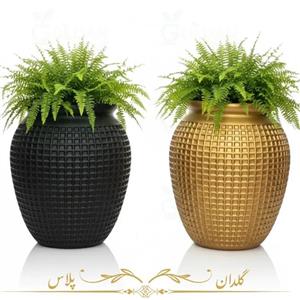 گلدان فایبرگلاس فشرده مدل والنیسا