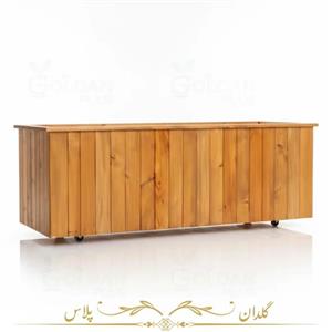 فلاور باکس چوبی ترمووود یک متری