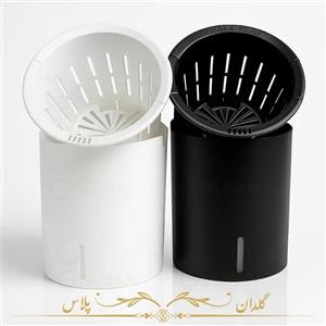گلدان هیدروپونیک استوانه سایز 28 - مدل راما