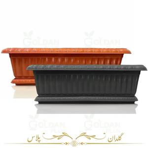 فلاورباکس پلاستیکی مستطیلی رنگی در 8سایز متنوع _ مدل لوتوس