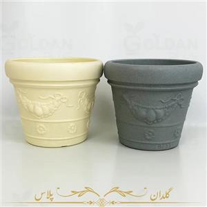 گلدان پلی اتیلینی بزرگ شهری