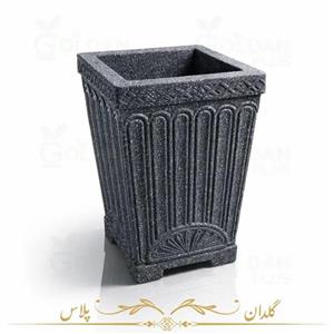 گلدان بتنی بلند شهری 55*55- 175k
