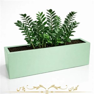 فلاورباکس مستطیل فایبرگلاس 100*30