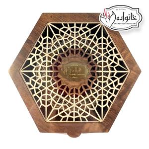 زعفران نگین درجه یک اصل قاینات پک سنتی یک مثقال ۶ ضلعی خانواده