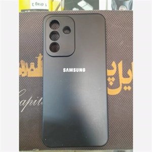 کاور موبایل مدل سیلیکونی مناسب برای گوشی سامسونگ A56 رنگ مشکی