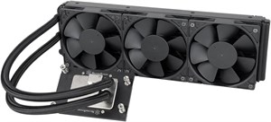 خنک کننده مایع پردازنده SilverStone XE360-TR5، رادیاتور 360 میلی‌متری، 3 عدد فن 120 میلی‌متری، سرعت فن 2800 دور در دقیقه، جریان هوای 87.72 CFM، سطح نویز 46 dBA، کانکتور 4 پین PWM، مشکی | SST-XE360-TR5
