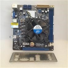 مادربرد H61M-VS3 بهمراه فن و پردازنده و پنل
