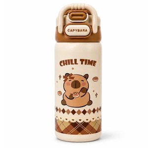 فلاسک آب سمور کاپی‌بارا استیل 316 ضدزنگ 500 میلی‌لیتر Capybara Stainless Steel Water Bottle
