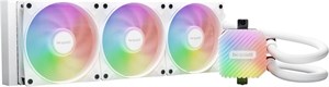 خنک کننده مایع پردازنده مرکزی بی کوایت! ARGB Light Loop، رادیاتور 360 میلی متری، 3 فن، سرعت فن PWM 2100، سرعت پمپ 2900 دور در دقیقه، جریان هوای 61.8 CFM، نوع بلبرینگ Rifle، سفید | BW023