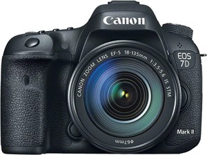 دوربین دیجیتال SLR کانن EOS 7D Mark II به همراه لنز 18-135mm IS STM (بازسازی شده)