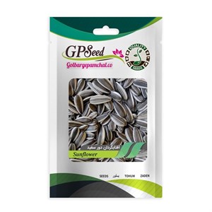 بذر آفتابگردان دور سفید گلبرگ پامچال کد GPF-322