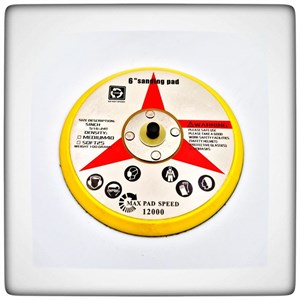 صفحه نگهدارنده (بکینگ پد) اوربیتال 150میلیمتر  تایوان 