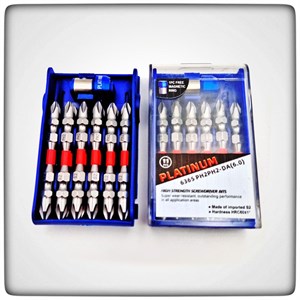 جعبه پک 11 عددی نوک پیچگوشتی بیت PH2 دو سر چهارسوپلاتینیوم