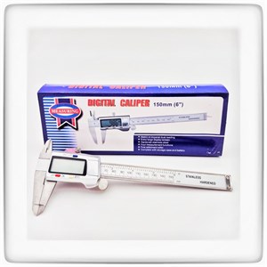کولیس دیجیتال ۱۵ سانت مدل STAINLESS HARDENED نقره ای