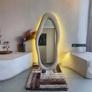 قاب آینه قدی مینیمال دفرمه مدل بیسیک