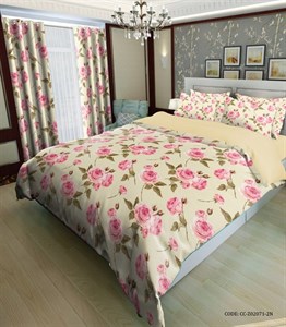 سرویس لحاف روتختی عروس طرح گلدار  مدل باوان