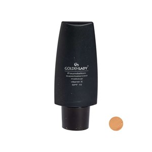 کرم پودر مایع SPF 15 گلدن لیدی مدل Desert Glow شماره 07 مناسب برای انواع پوست حجم 30 میلی‌لیتر